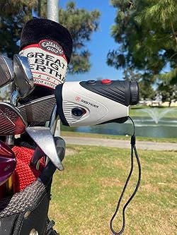 REDTIGER Golf Rangefinder with clubs