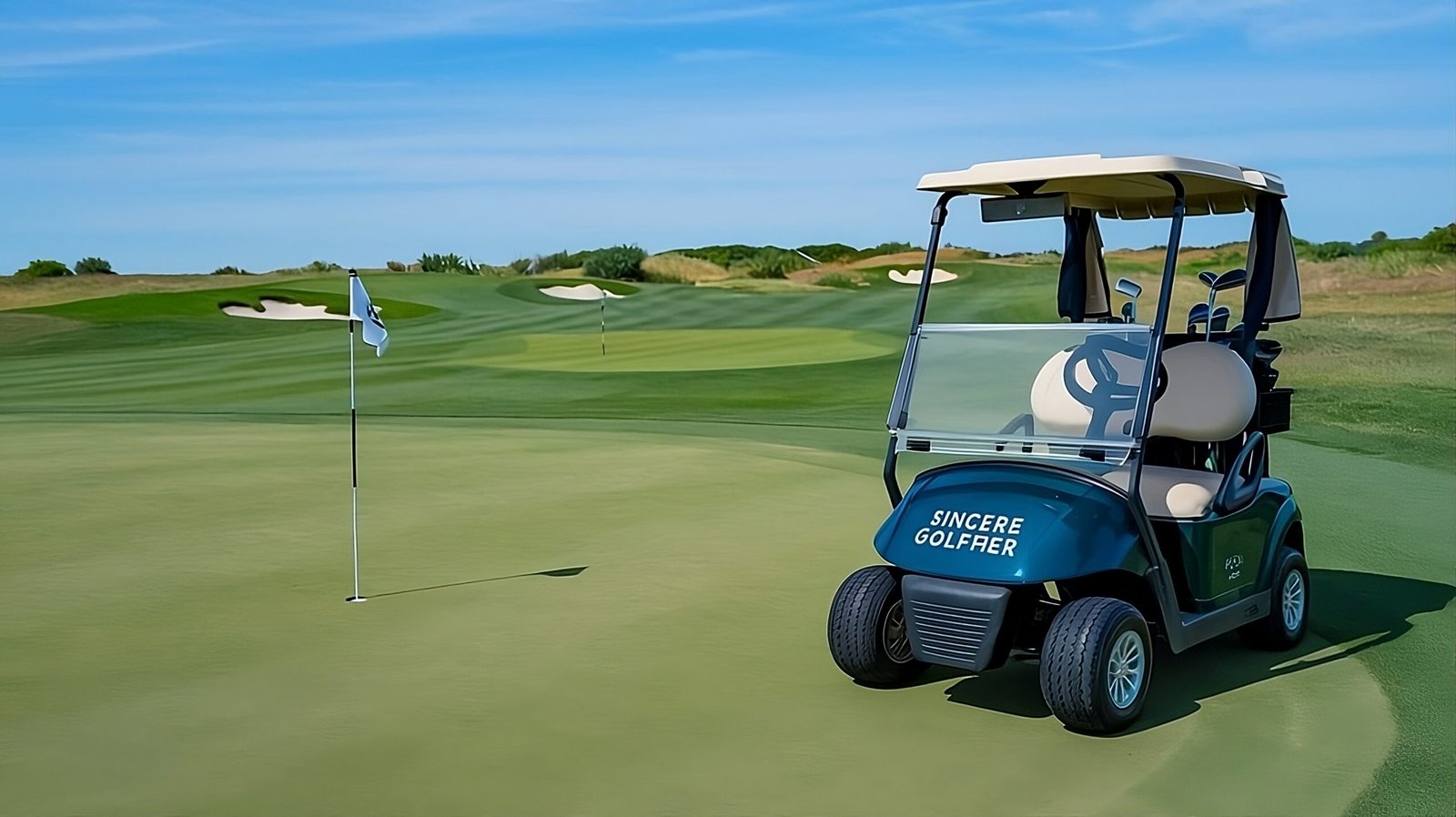 sincere golfer golf push cart