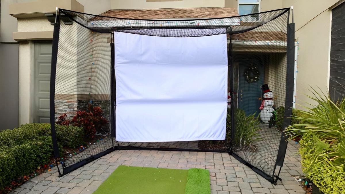 Simulator Impact Screen and Target Cloth