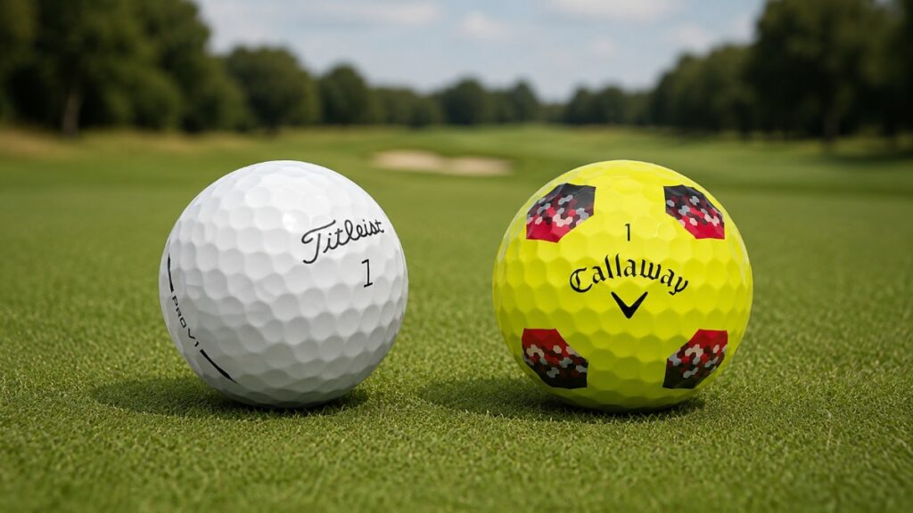 Titleist Pro V1 vs Callaway Chrome Soft