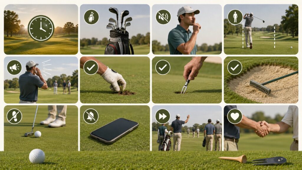 golf course etiquette